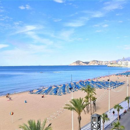 Primera Linea De Playa Frente Al Mar Benidorm Exteriör bild
