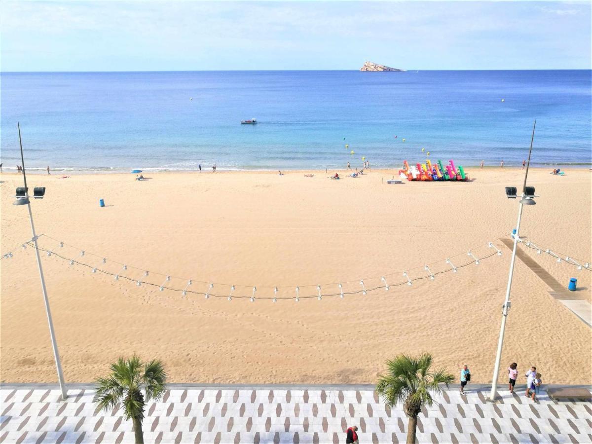 Primera Linea De Playa Frente Al Mar Benidorm Exteriör bild